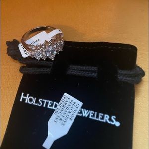 Size 7 Costume jewelry Marquise band ring